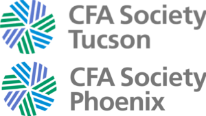 CFA Society Tucson, CFA Society Phoenix logos