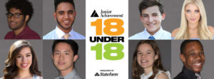 Collage of 2018 18 Under 18 winners