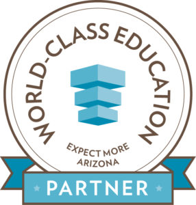 World-class education partner with Expect More Arizona logo