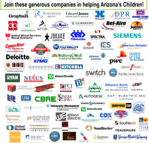 Join these generous companies in helping Arizona's children