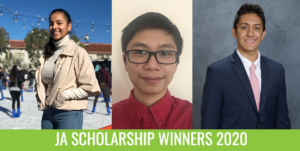 JA scholarship winners 2020