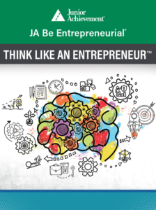 Junior Achievement JA Be Entrepreneurial, Think like an Entrepreneur, image of brain